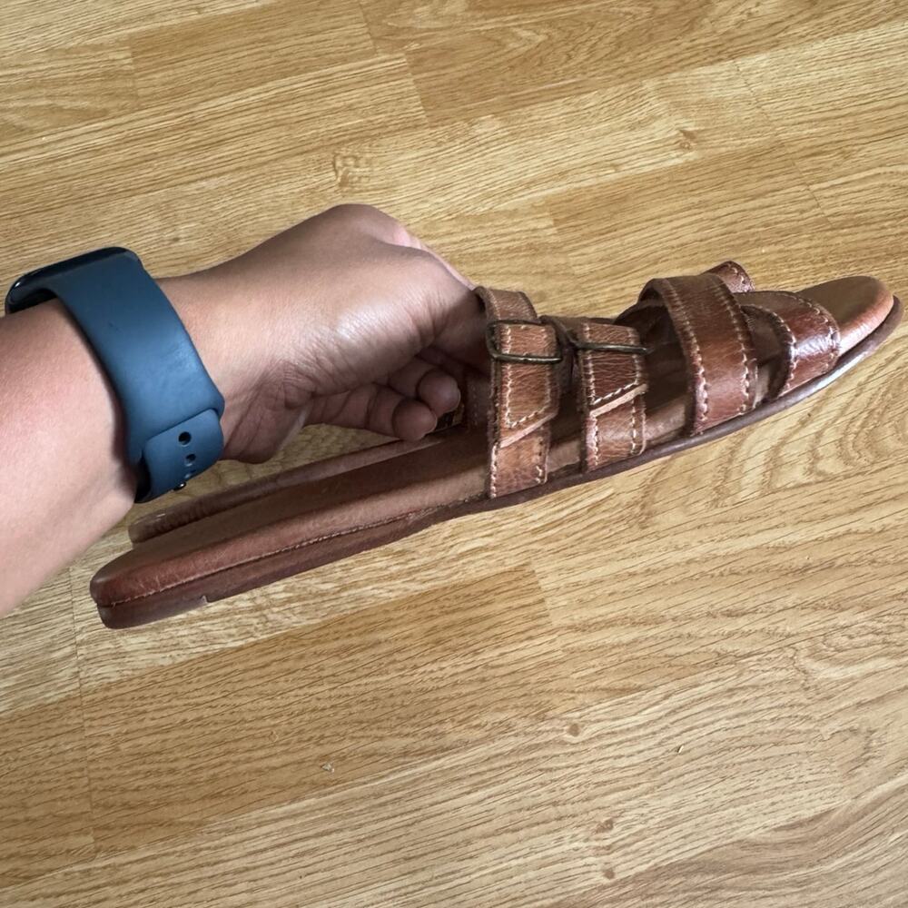 Bed Stu Hilda Leather Slides Sandals - Picture 2 of 6